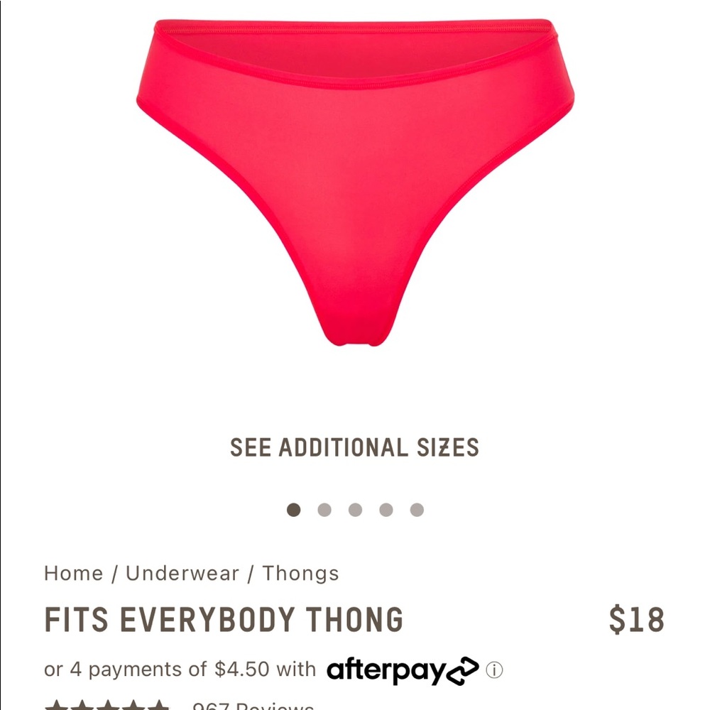 Skims Fits Everybody Thong